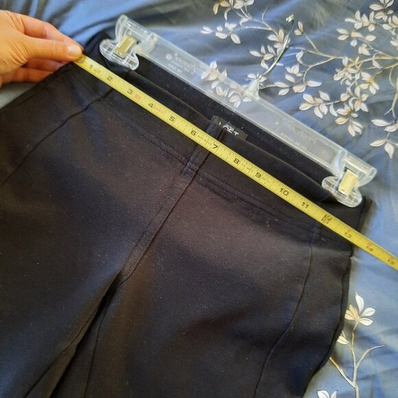 LOFT | Seamed Ponte Leggings - Black, Size XSP - Picture 12 of 16